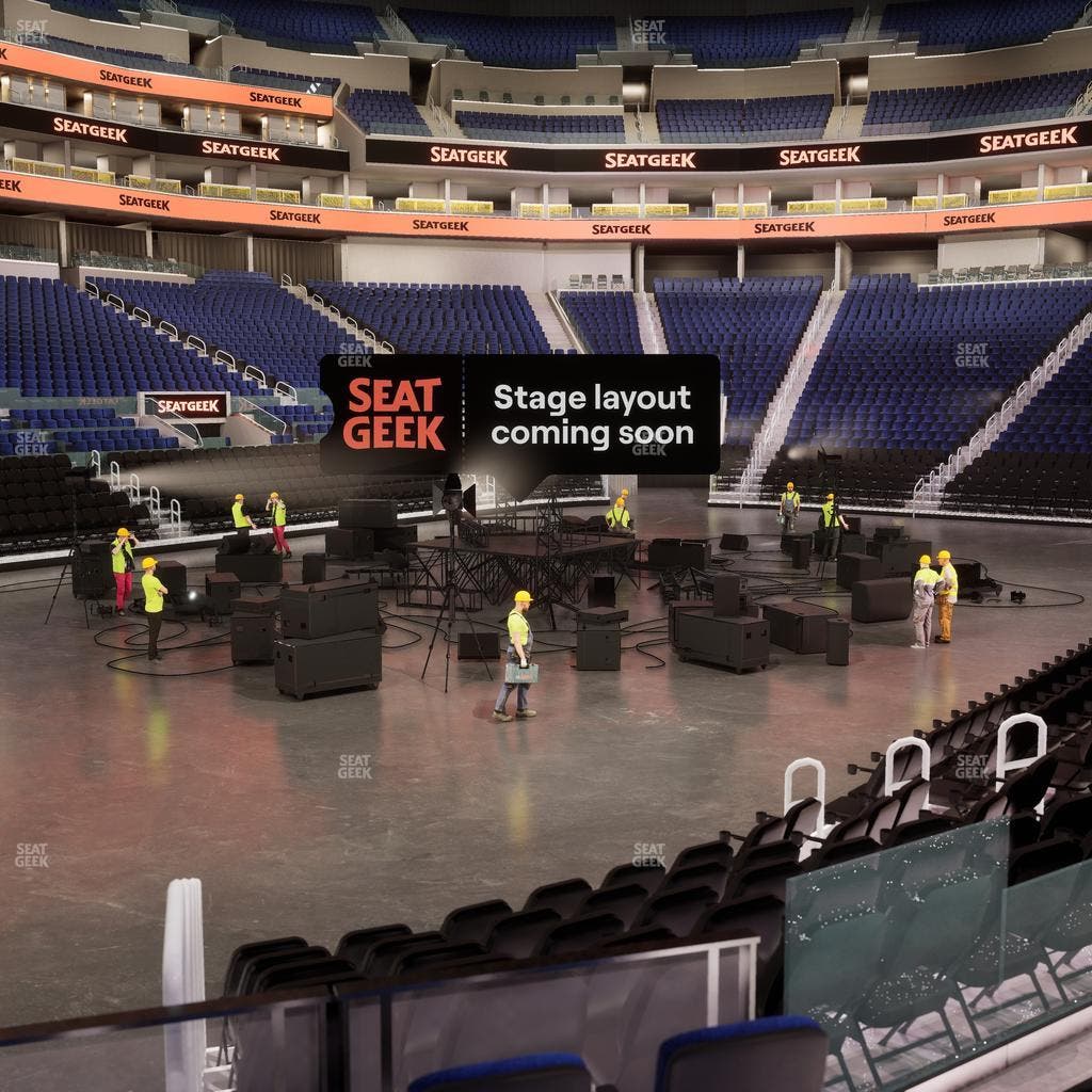 Chase Center - Section Courtside Lounge 32 Seat View
