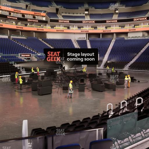 Chase Center - Section Courtside Lounge 32 Seat View