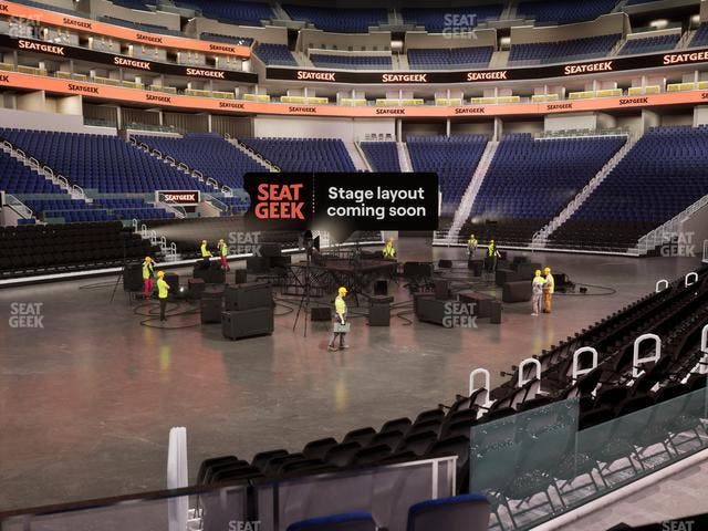 Chase Center - Section Courtside Lounge 32 Seat View