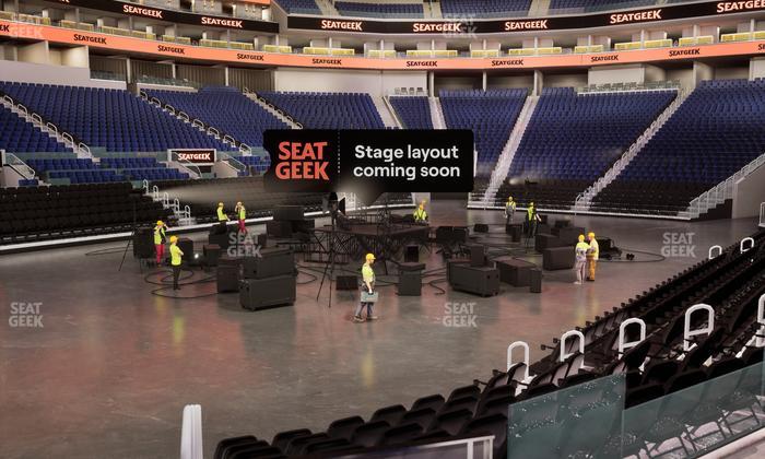 Chase Center - Section Courtside Lounge 32 Seat View