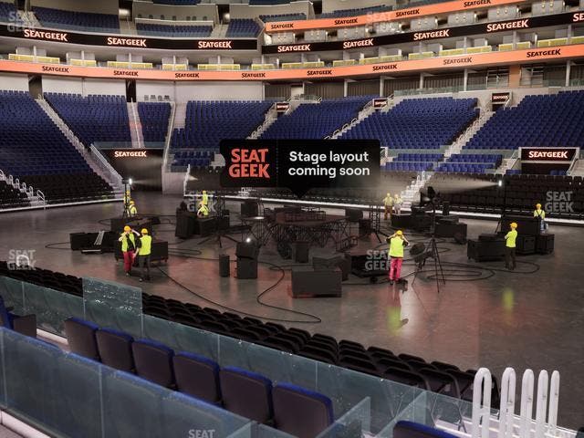 Chase Center - Section Courtside Lounge 4 Seat View