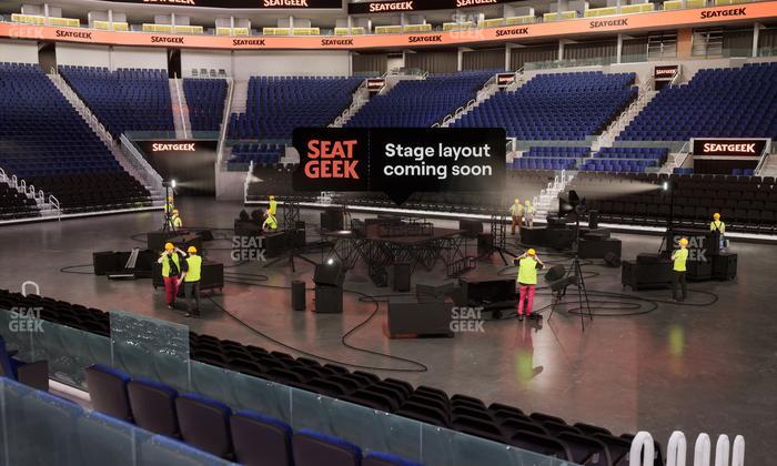 Chase Center - Section Courtside Lounge 4 Seat View