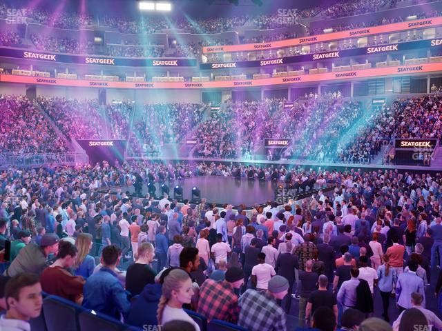 Chase Center - Section Courtside Lounge 4 Seat View