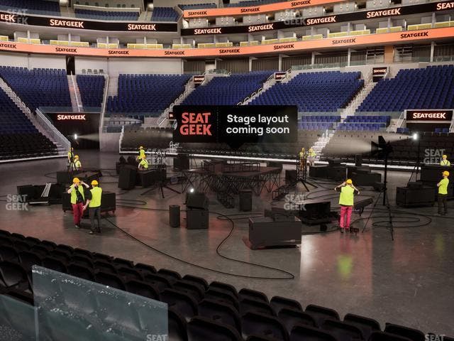 Chase Center - Section Courtside Lounge 5 Seat View