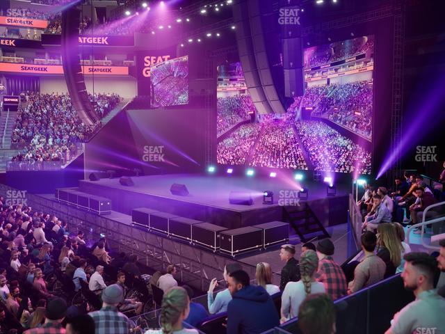 Chase Center - Section Courtside Lounge 6 Seat View Chase Center - Section Courtside Lounge 6 Seat View