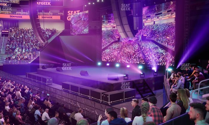 Chase Center - Section Courtside Lounge 6 Seat View