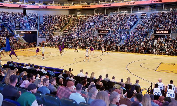 Chase Center - Section Courtside Lounge 6 Seat View