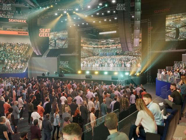 Chase Center - Section Courtside Lounge 7 Seat View