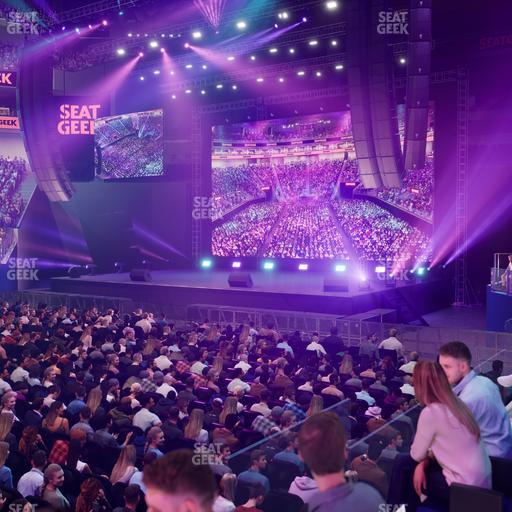 Chase Center - Section Courtside Lounge 7 Seat View