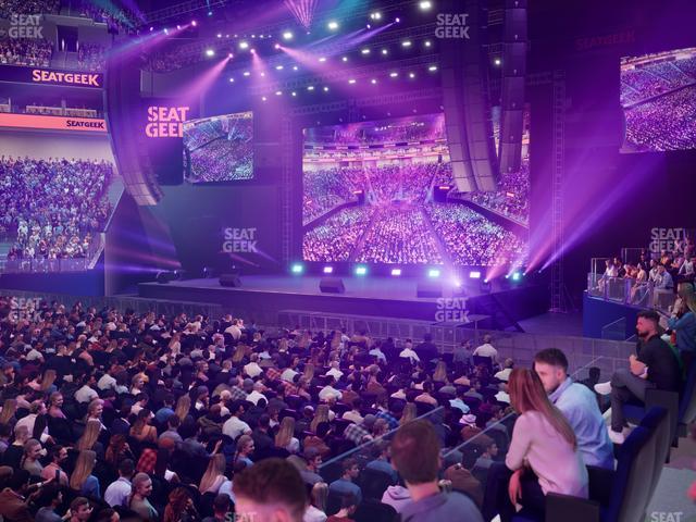 Chase Center - Section Courtside Lounge 7 Seat View Chase Center - Section Courtside Lounge 7 Seat View