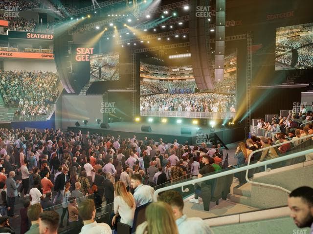 Chase Center - Section Courtside Lounge 8 Seat View