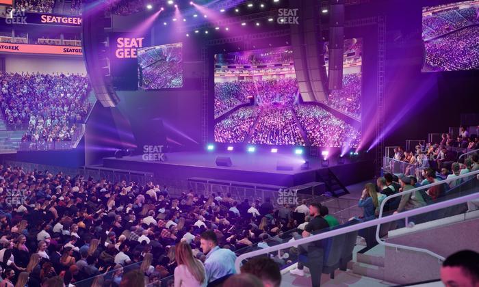 Chase Center - Section Courtside Lounge 8 Seat View