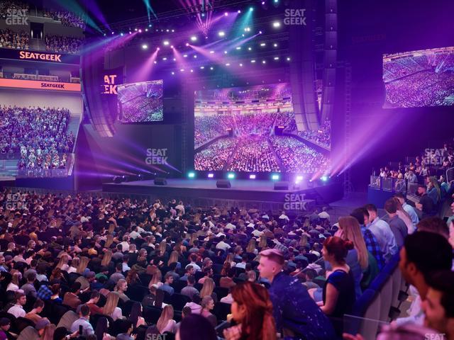 Chase Center - Section Courtside Lounge 9 Seat View Chase Center - Section Courtside Lounge 9 Seat View