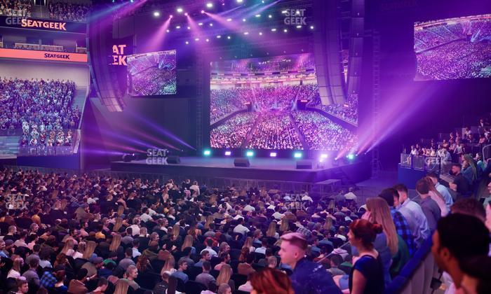 Chase Center - Section Courtside Lounge 9 Seat View