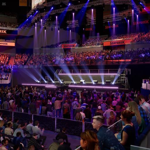 Chase Center - Section Courtside Lounge 9 Seat View