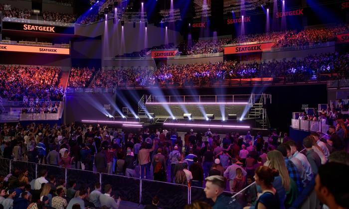 Chase Center - Section Courtside Lounge 9 Seat View