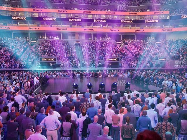 Chase Center - Section Courtside Lounge 9 Seat View