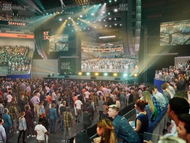 Chase Center - Section Courtside Lounge 9 Seat View