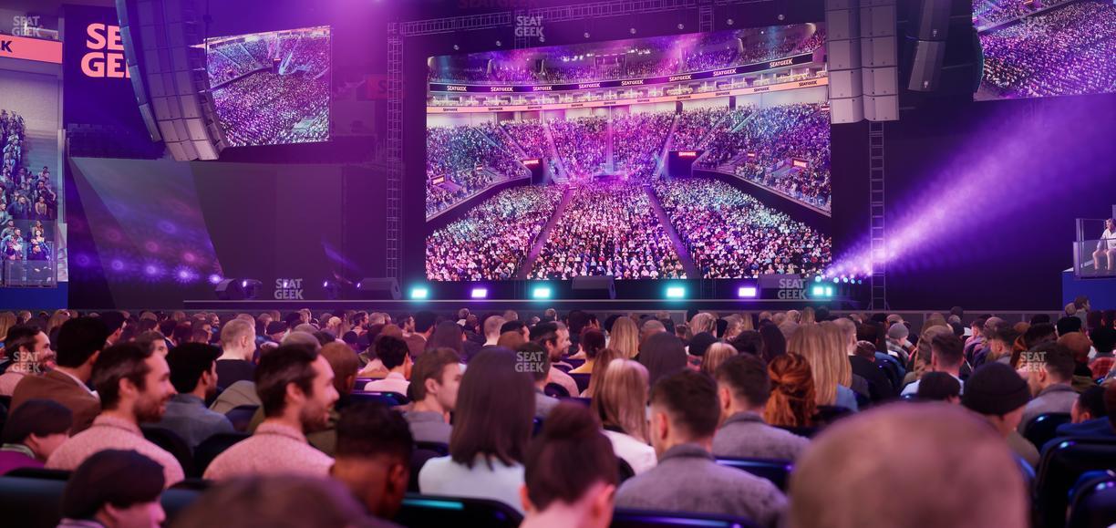 Chase Center - Section Floor 1 Seat View