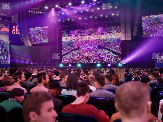 Chase Center - Section Floor 1 Seat View Chase Center - Section Floor 1 Seat View