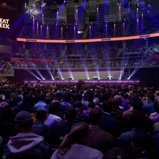 Chase Center - Section Floor 1 Seat View