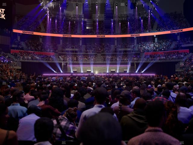 Chase Center - Section Floor 2 Seat View