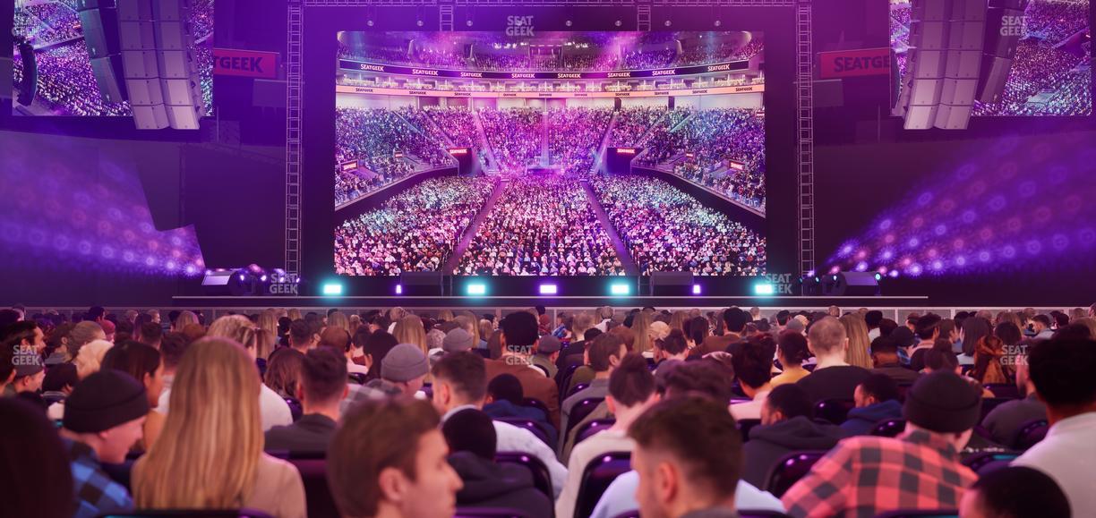 Chase Center - Section Floor 2 Seat View