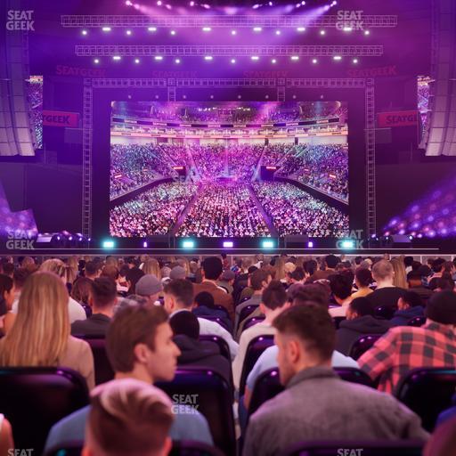 Chase Center - Section Floor 2 Seat View