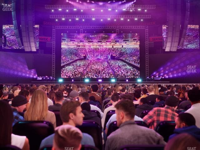 Chase Center - Section Floor 2 Seat View