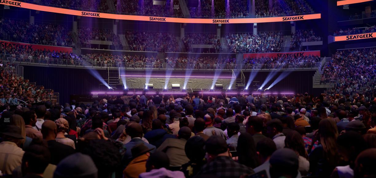 Chase Center - Section Floor 3 Seat View