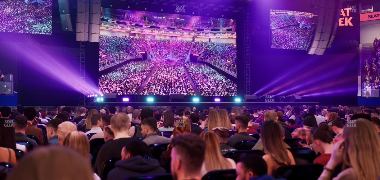 Chase Center - Section Floor 3 Seat View