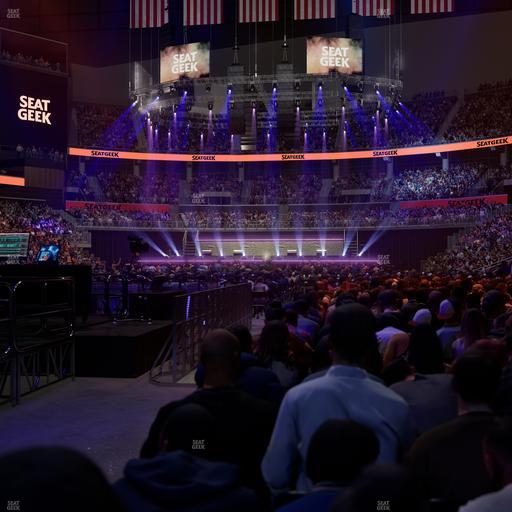 Chase Center - Section Floor 4 Seat View