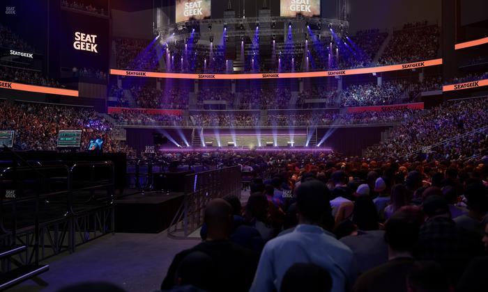 Chase Center - Section Floor 4 Seat View