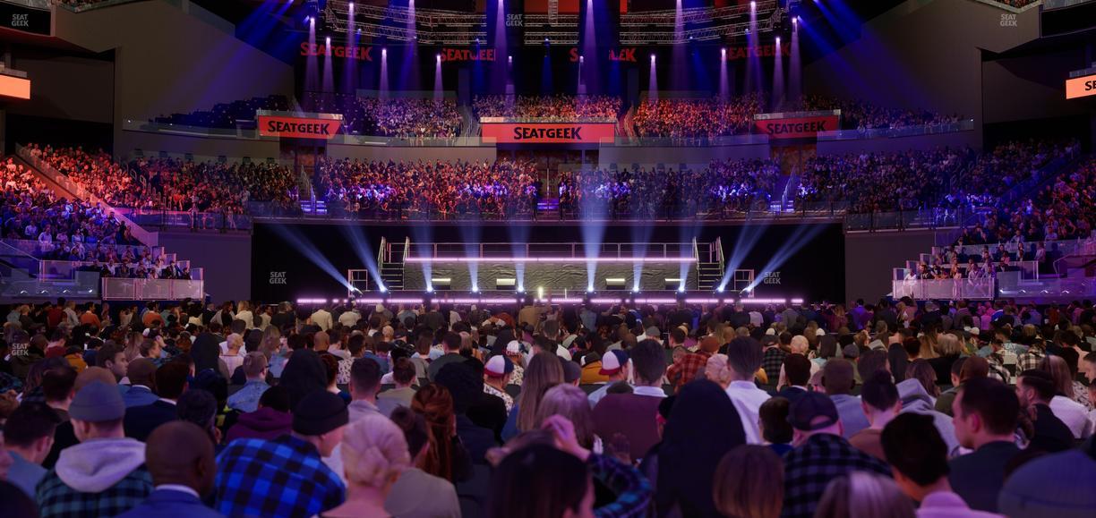 Chase Center - Section Floor 5 Seat View