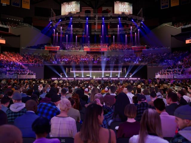 Chase Center - Section Floor 5 Seat View