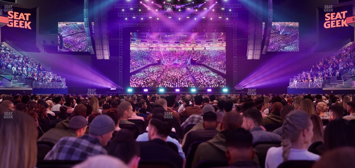 Chase Center - Section Floor 5 Seat View