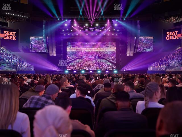 Chase Center - Section Floor 5 Seat View