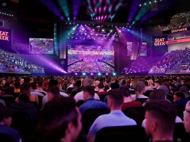 Chase Center - Section Floor 6 Seat View