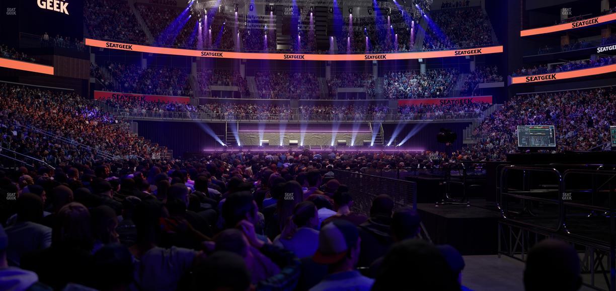 Chase Center - Section Floor 6 Seat View