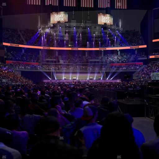 Chase Center - Section Floor 6 Seat View