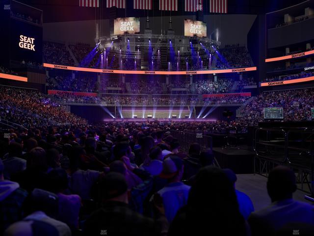 Chase Center - Section Floor 6 Seat View