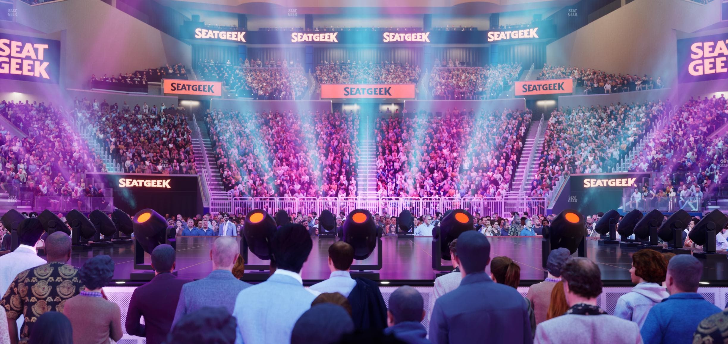 Chase Center - Section Ga Floor Seat View