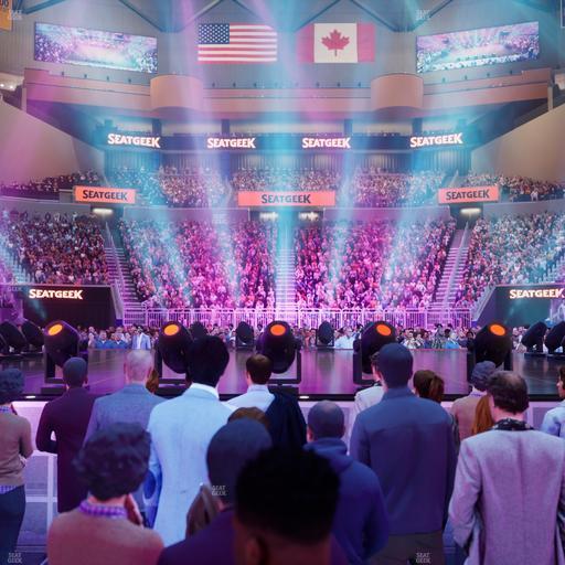 Chase Center - Section Ga Floor Seat View