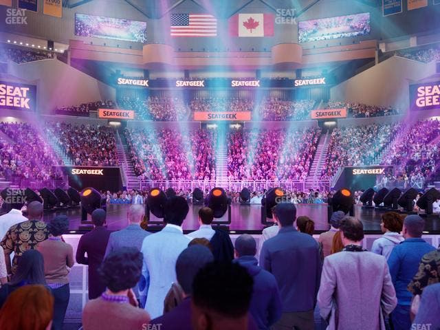 Chase Center - Section Ga Floor Seat View