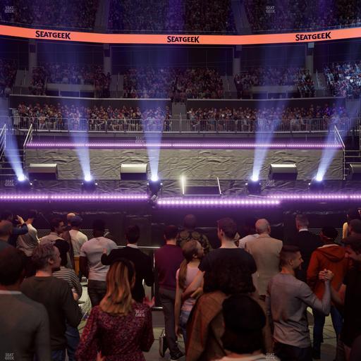 Chase Center - Section Ga Pit Seat View