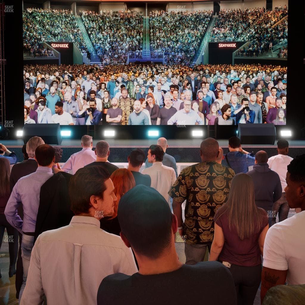 Chase Center - Section Ga Pit Seat View