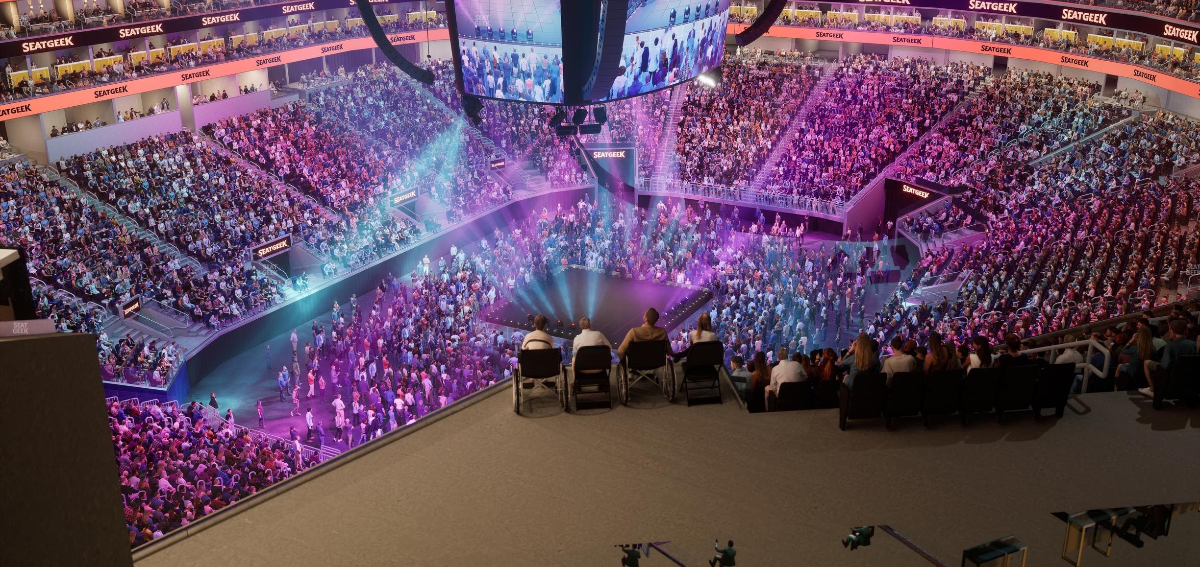 Chase Center - Section Modelo Cantina 1 Seat View