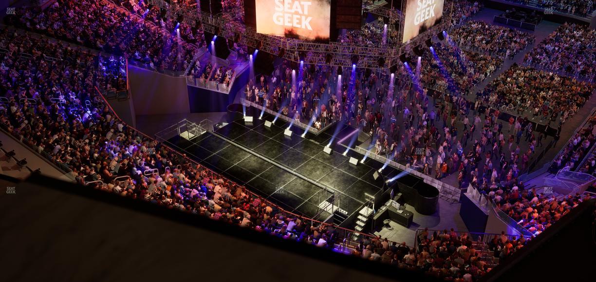 Chase Center - Section Modelo Cantina 1 Seat View