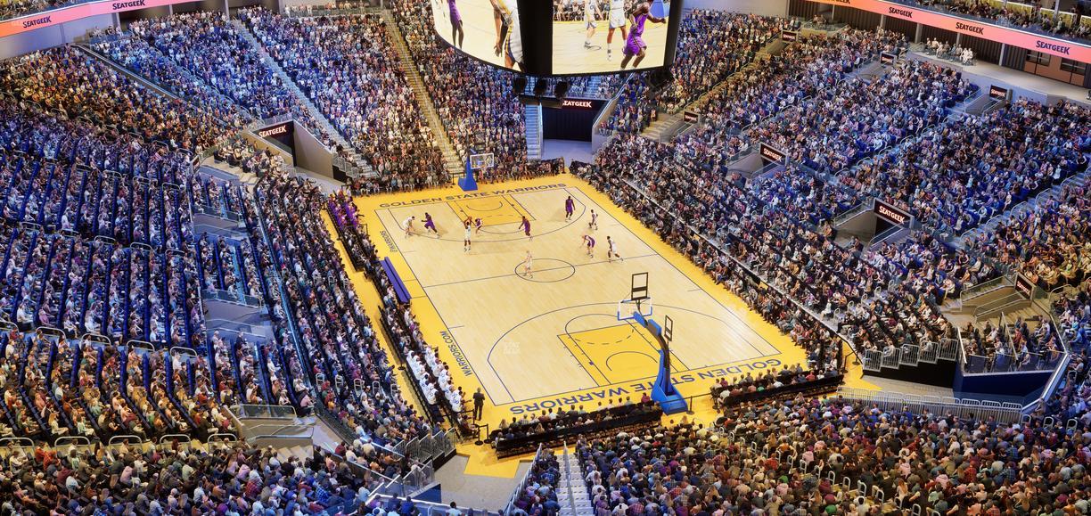 Chase Center - Section Modelo Cantina 3 Seat View