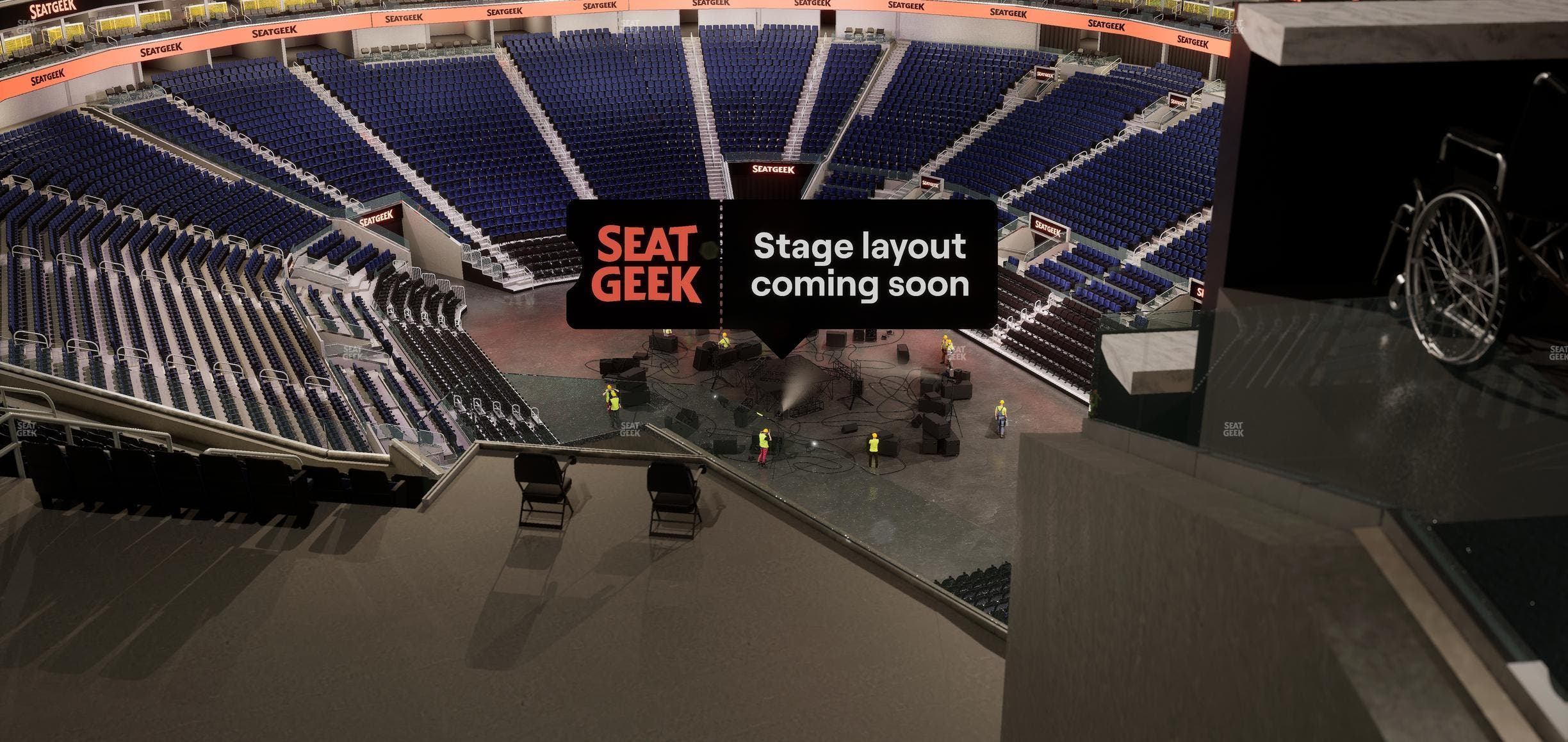 Chase Center - Section Modelo Cantina 3 Seat View